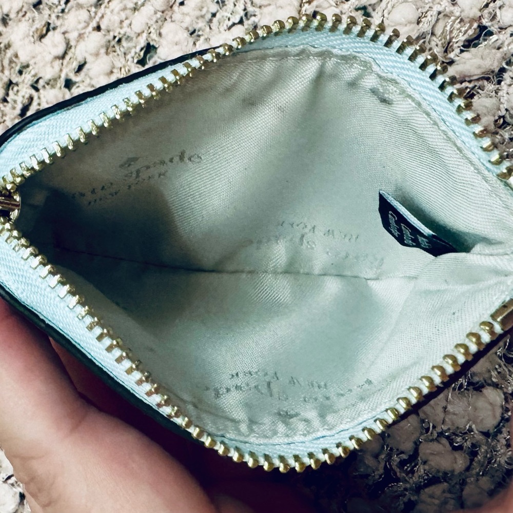 Kate Spade Powder Blue Coin Purse - Picture 4 of 6
